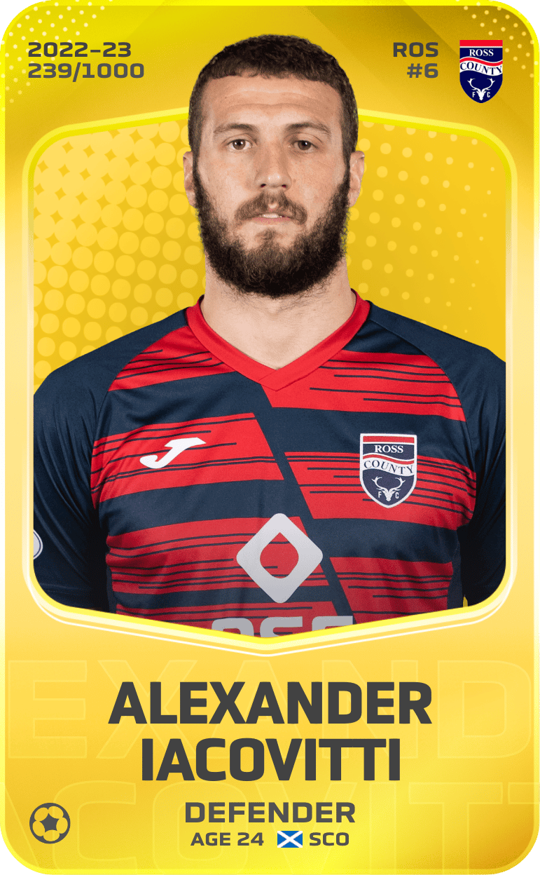 Alexander Iacovitti 2022-23 • Limited 239/1000