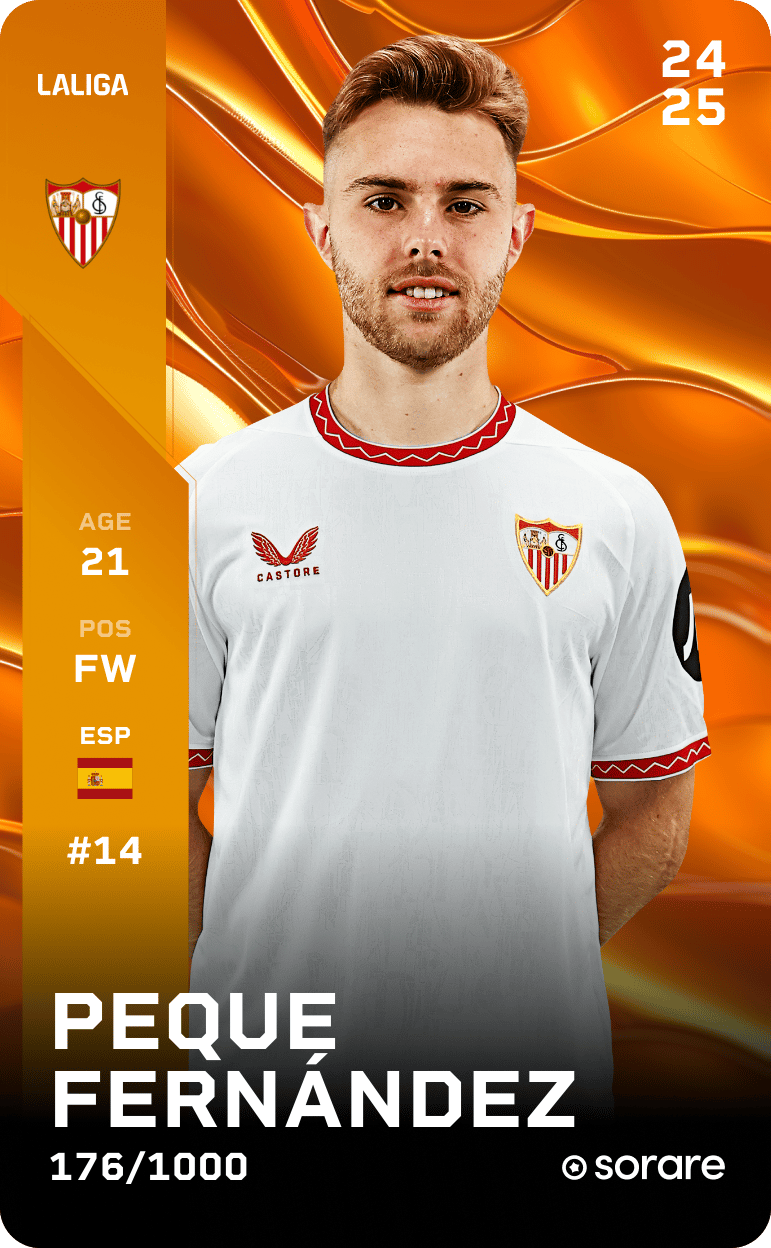Peque Fernández 2024-25 • Limited 176/1000