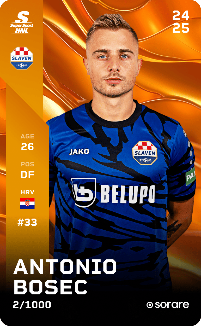 Antonio Bosec 2024-25 • Limited 2/1000