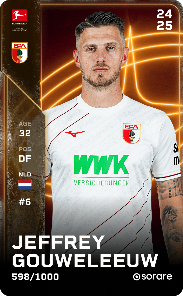 Jeffrey Gouweleeuw 2024-25 • Limited 598/1000