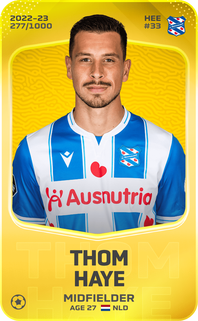 Thom Haye 2022-23 • Limited 277/1000