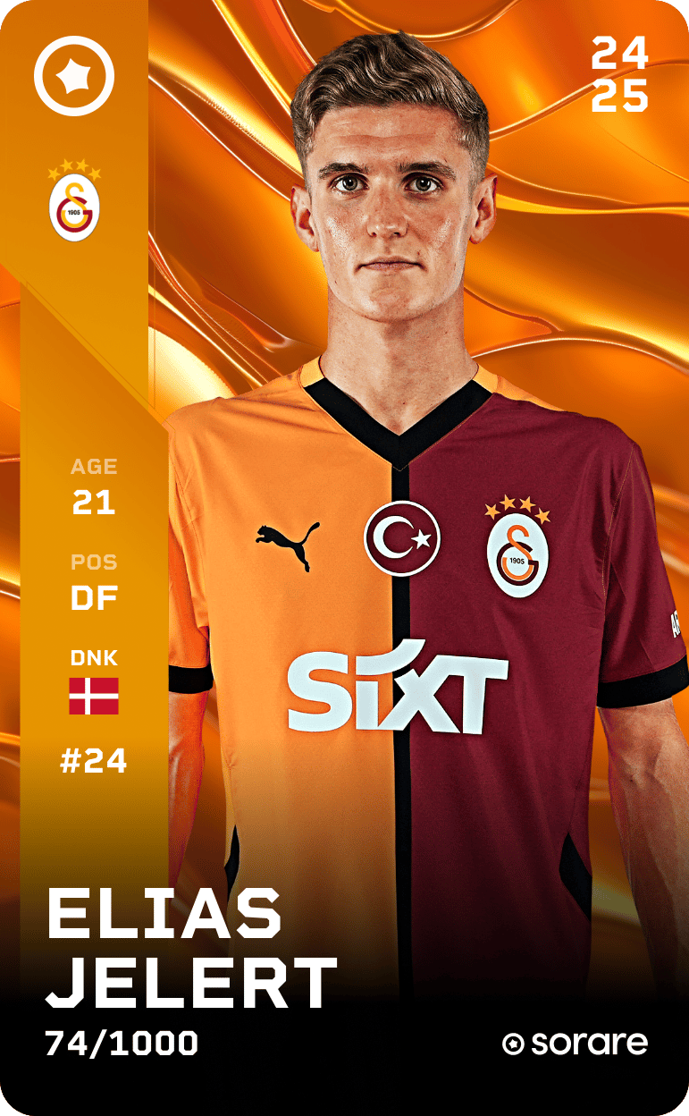 Elias Jelert 2024-25 • Limited 74/1000