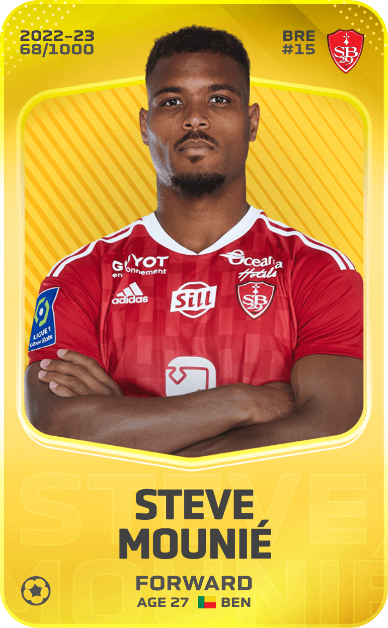 Steve Mounié 2022-23 • Limited 68/1000