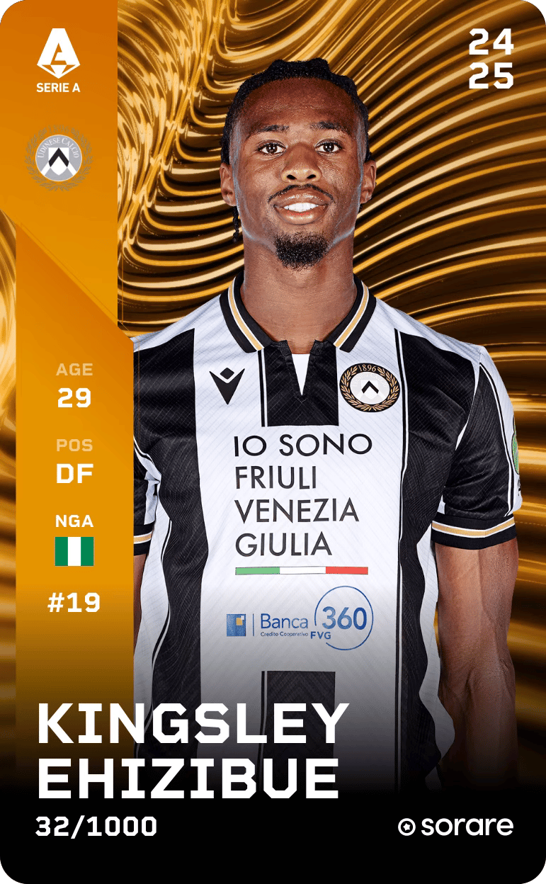 Kingsley Ehizibue 2024-25 • Limited 32/1000