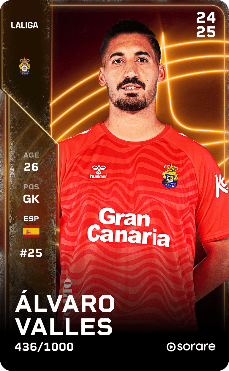 Álvaro Valles 2024-25 • Limited 436/1000