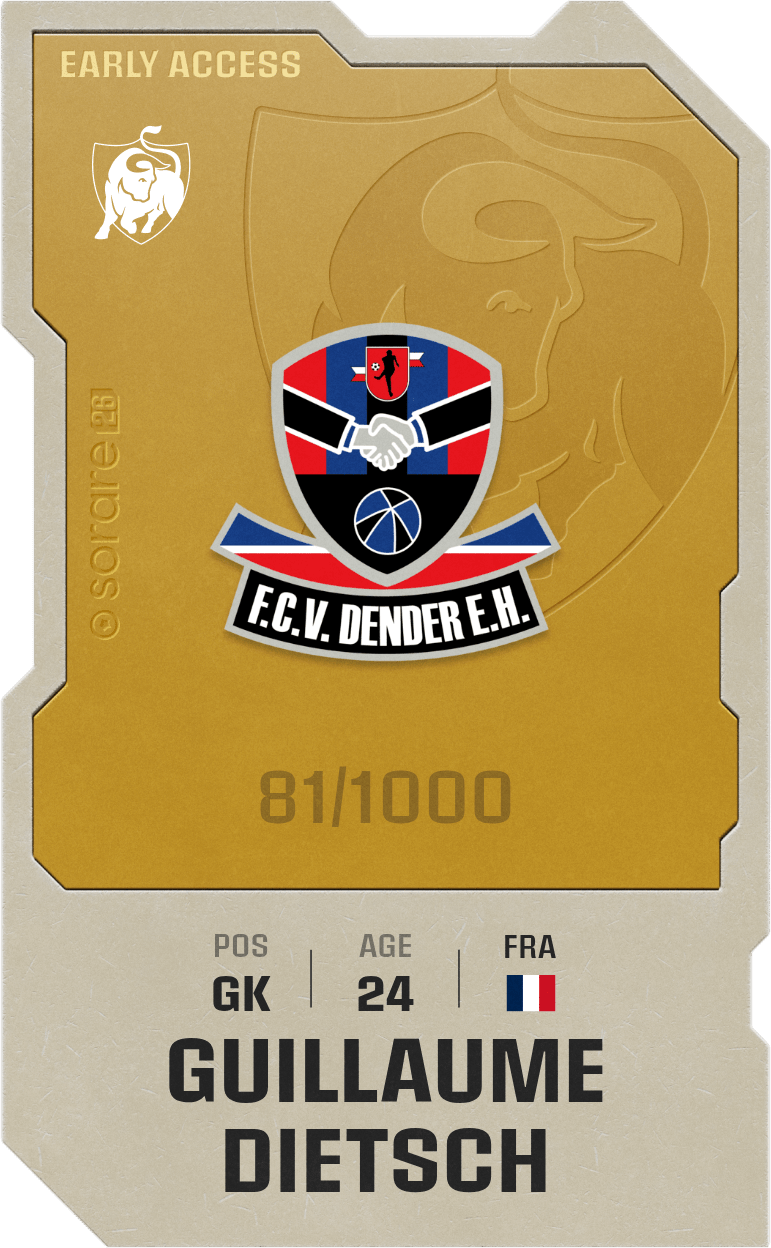 Guillaume Dietsch 2025-26 • Limited 81/1000