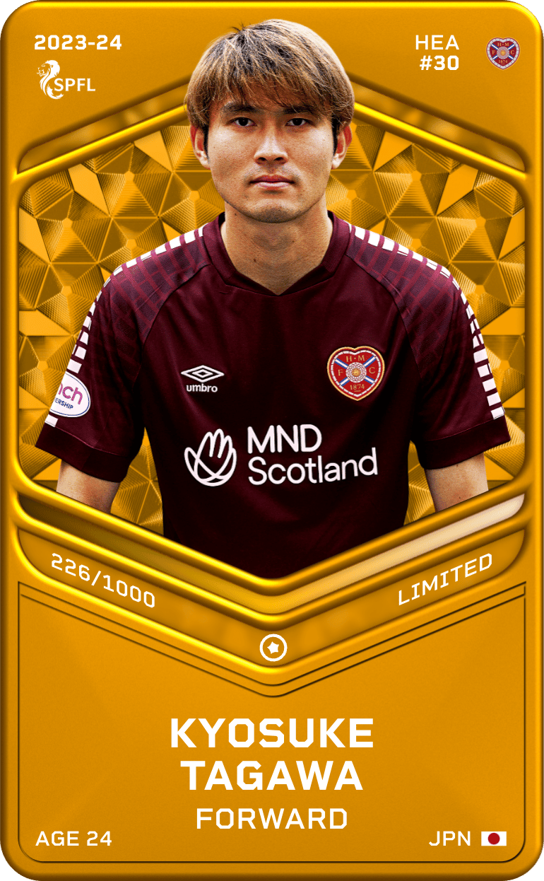 Kyosuke Tagawa 2023-24 • Limited 226/1000