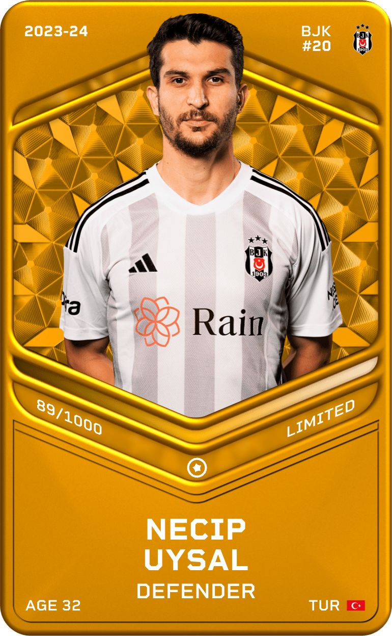 Necip Uysal 2023-24 • Limited 89/1000