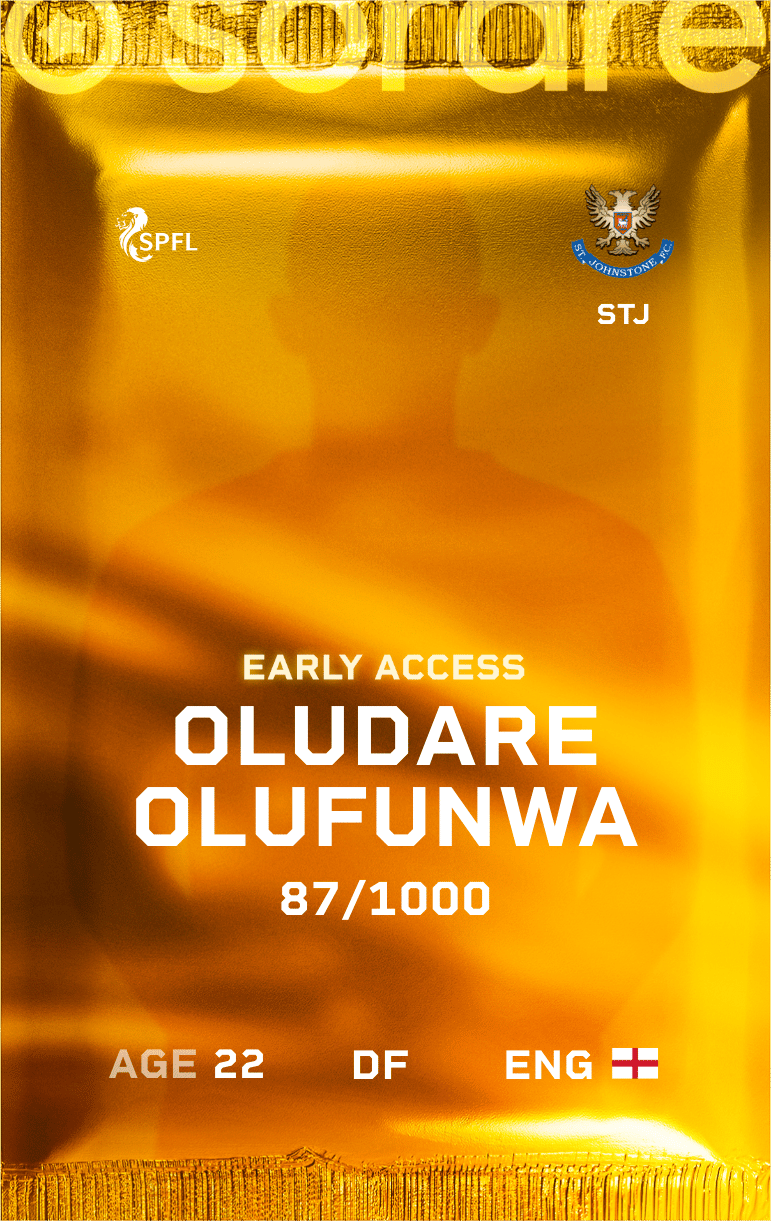Oludare Olufunwa 2024-25 • Limited 87/1000