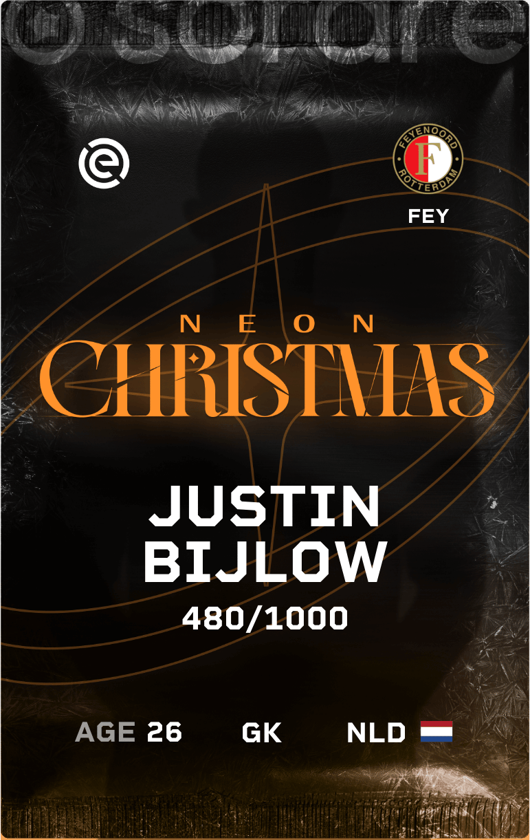 Justin Bijlow 2024-25 • Limited 480/1000