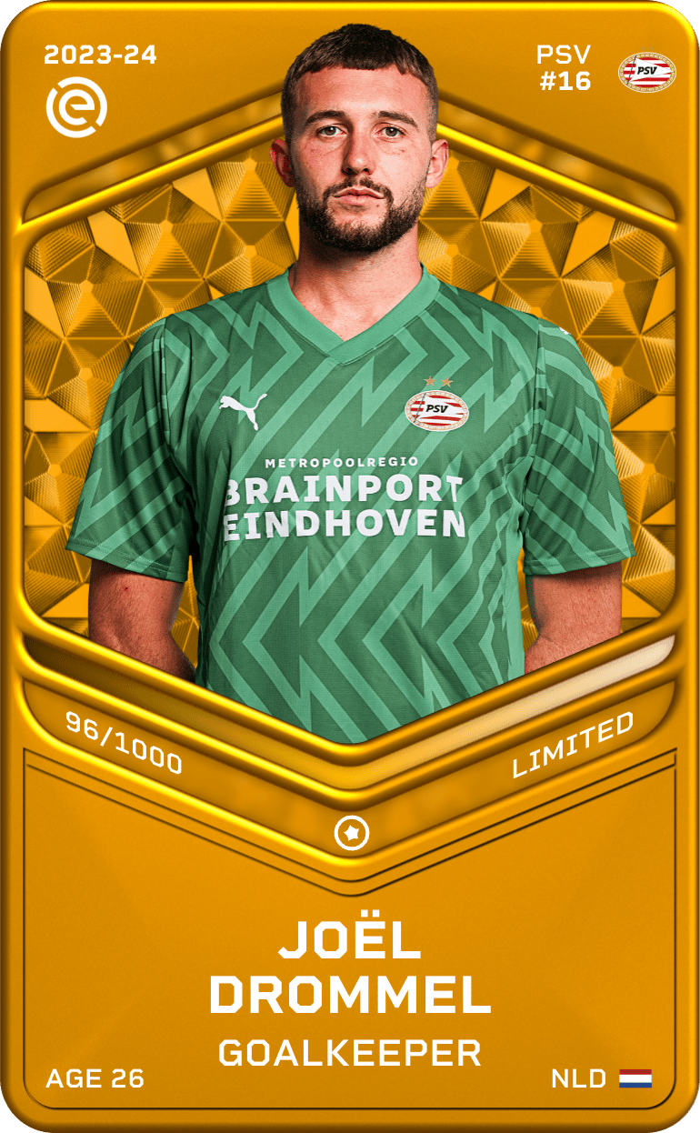 Joël Drommel 2023-24 • Limited 96/1000