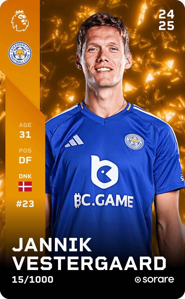 Jannik Vestergaard 2024-25 • Limited 15/1000