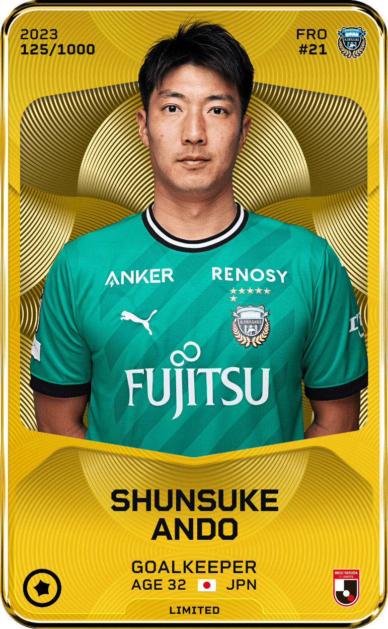 Shunsuke Ando 2023-24 • Limited 125/1000