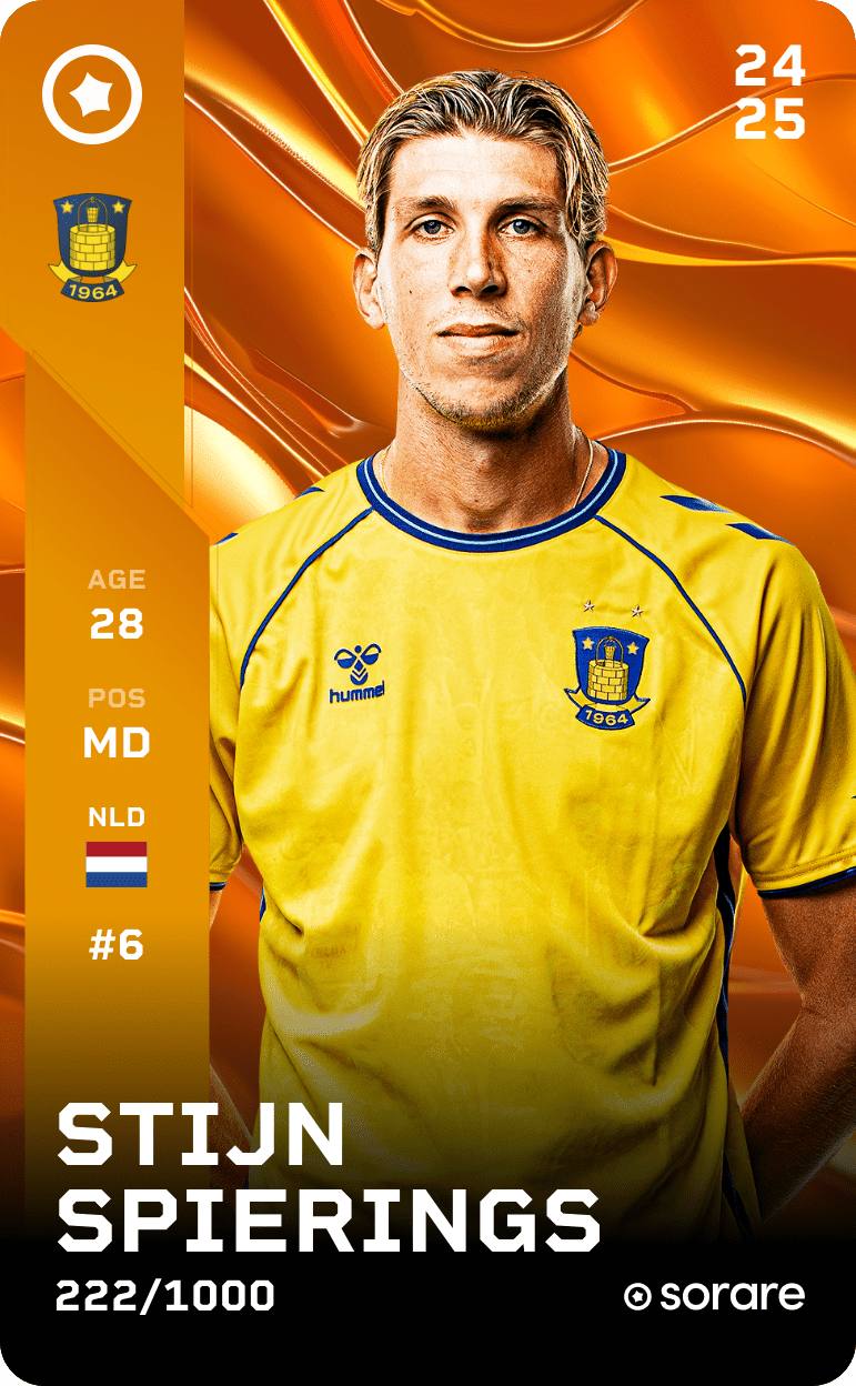 Stijn Spierings 2024-25 • Limited 222/1000