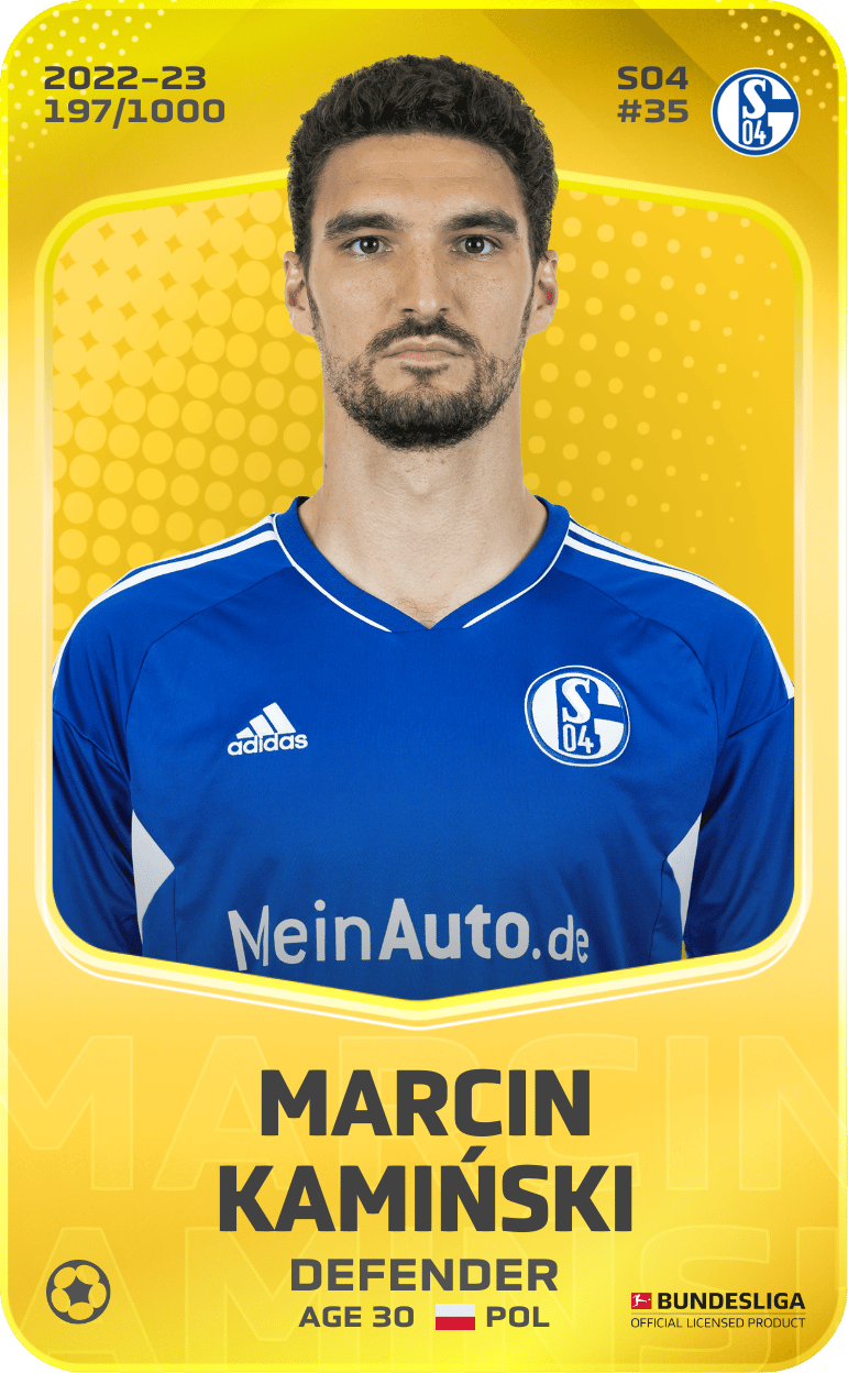 Marcin Kamiński 2022-23 • Limited 197/1000