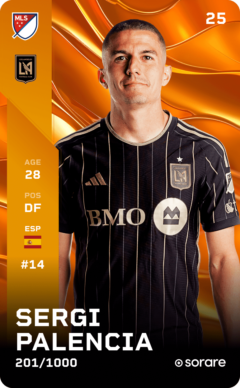 Sergi Palencia 2025-26 • Limited 201/1000