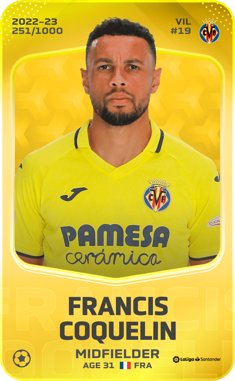 Francis Coquelin 2022-23 • Limited 251/1000