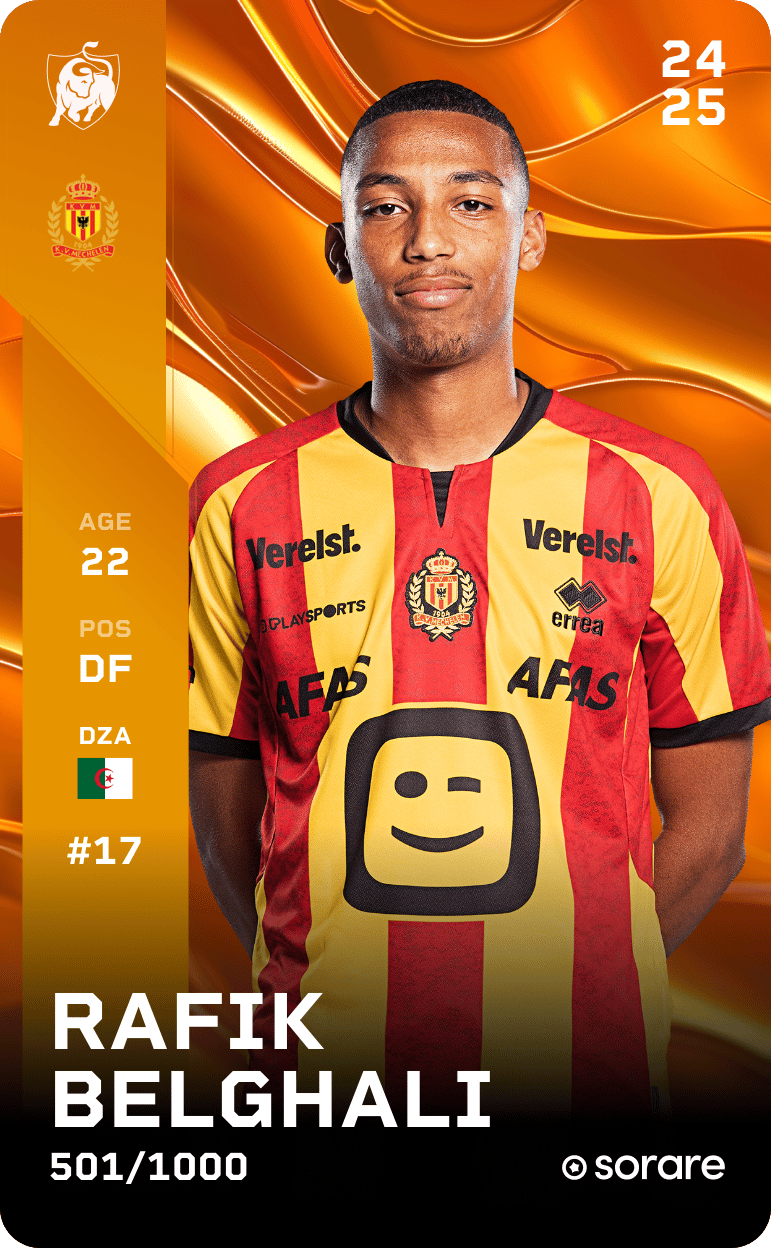 Rafik Belghali 2024-25 • Limited 501/1000