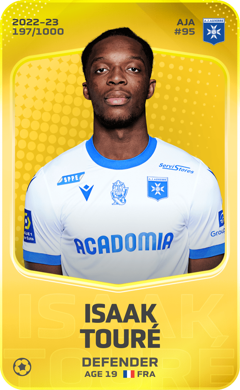 Isaak Touré 2022-23 • Limited 197/1000