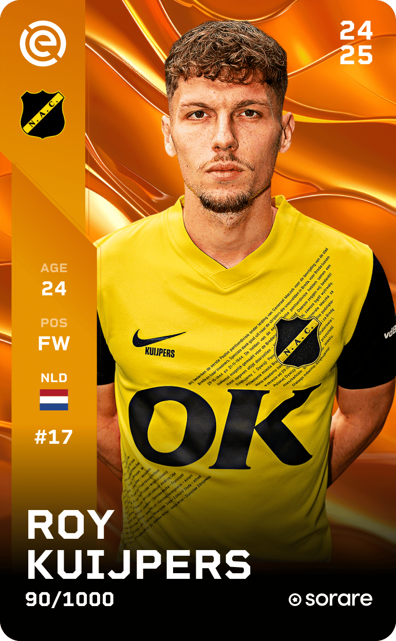 Roy Kuijpers 2024-25 • Limited 90/1000