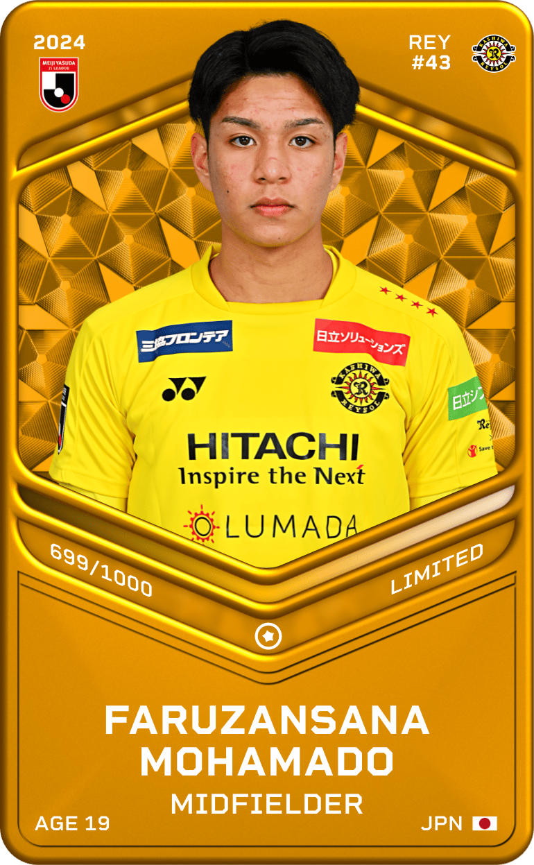 FARUZANSANA MOHAMADO 2024-25 • Limited 699/1000