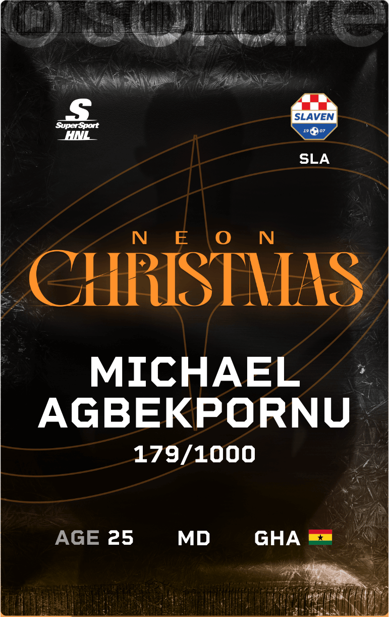 Michael Agbekpornu 2024-25 • Limited 179/1000