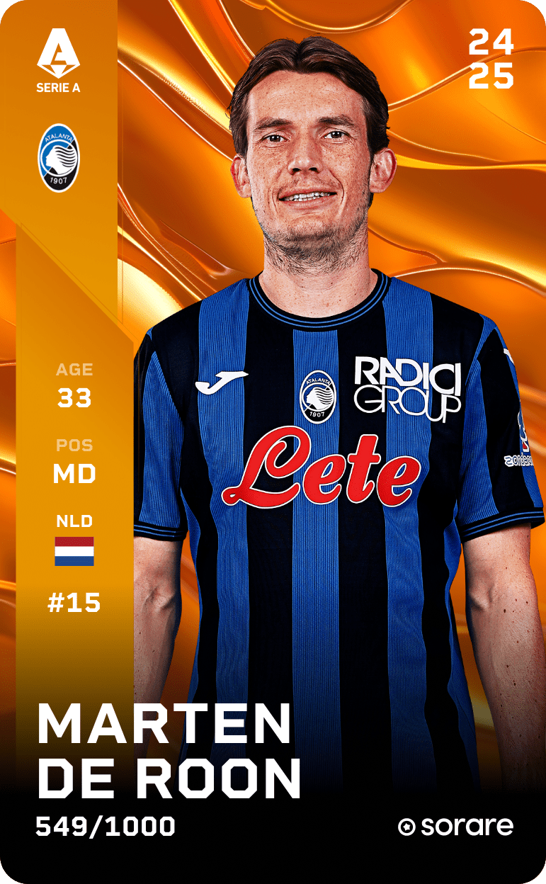 Marten de Roon 2024-25 • Limited 549/1000
