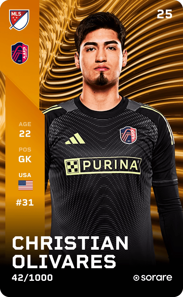 Christian Olivares 2025-26 • Limited 42/1000