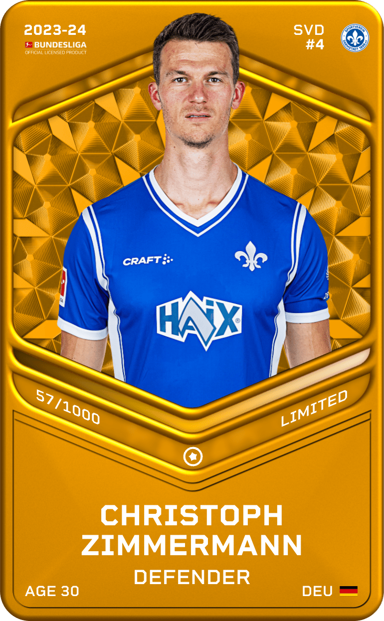 Christoph Zimmermann 2023-24 • Limited 57/1000