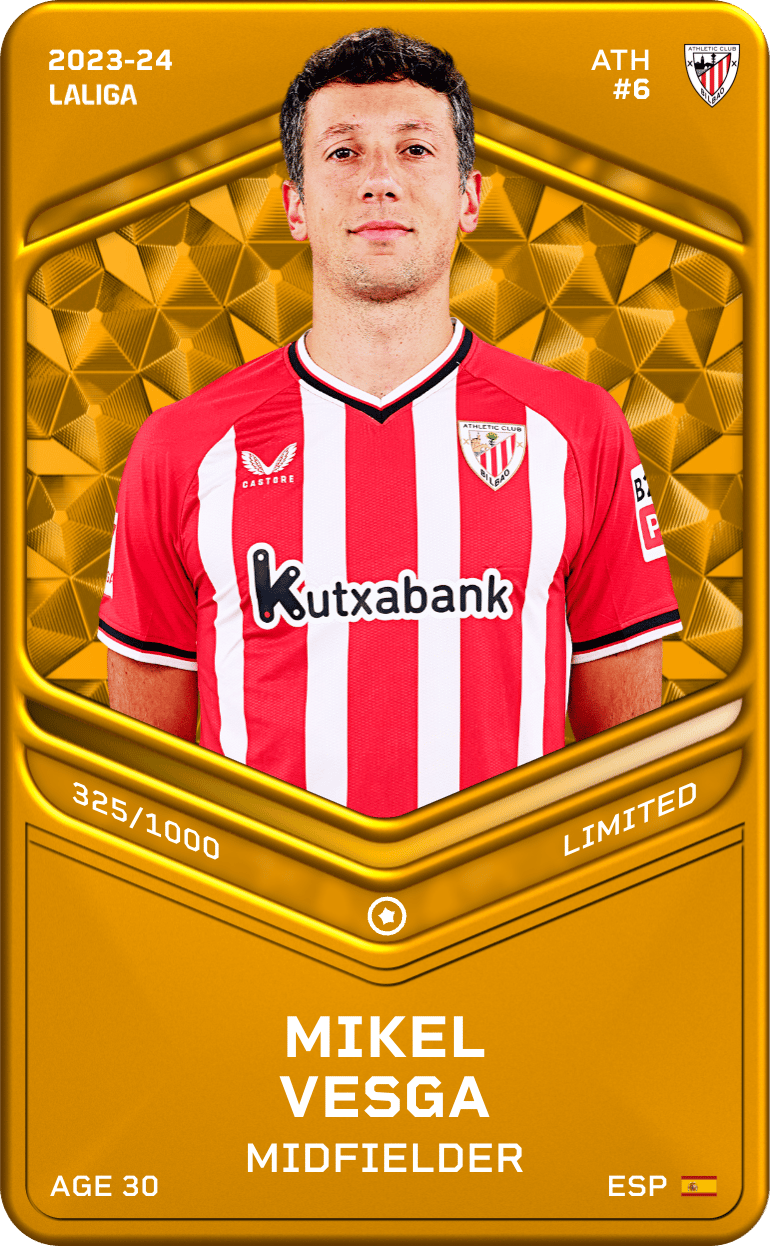 Mikel Vesga 2023-24 • Limited 325/1000