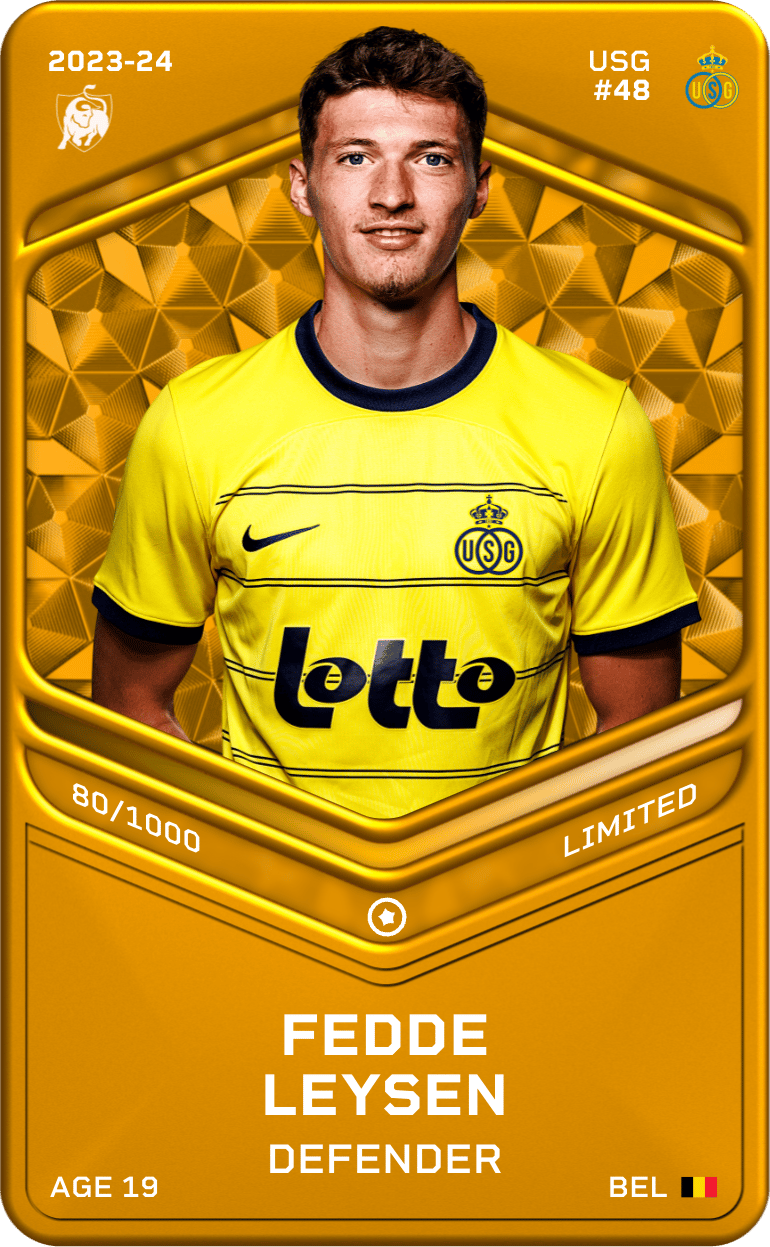 Fedde Leysen 2023-24 • Limited 80/1000
