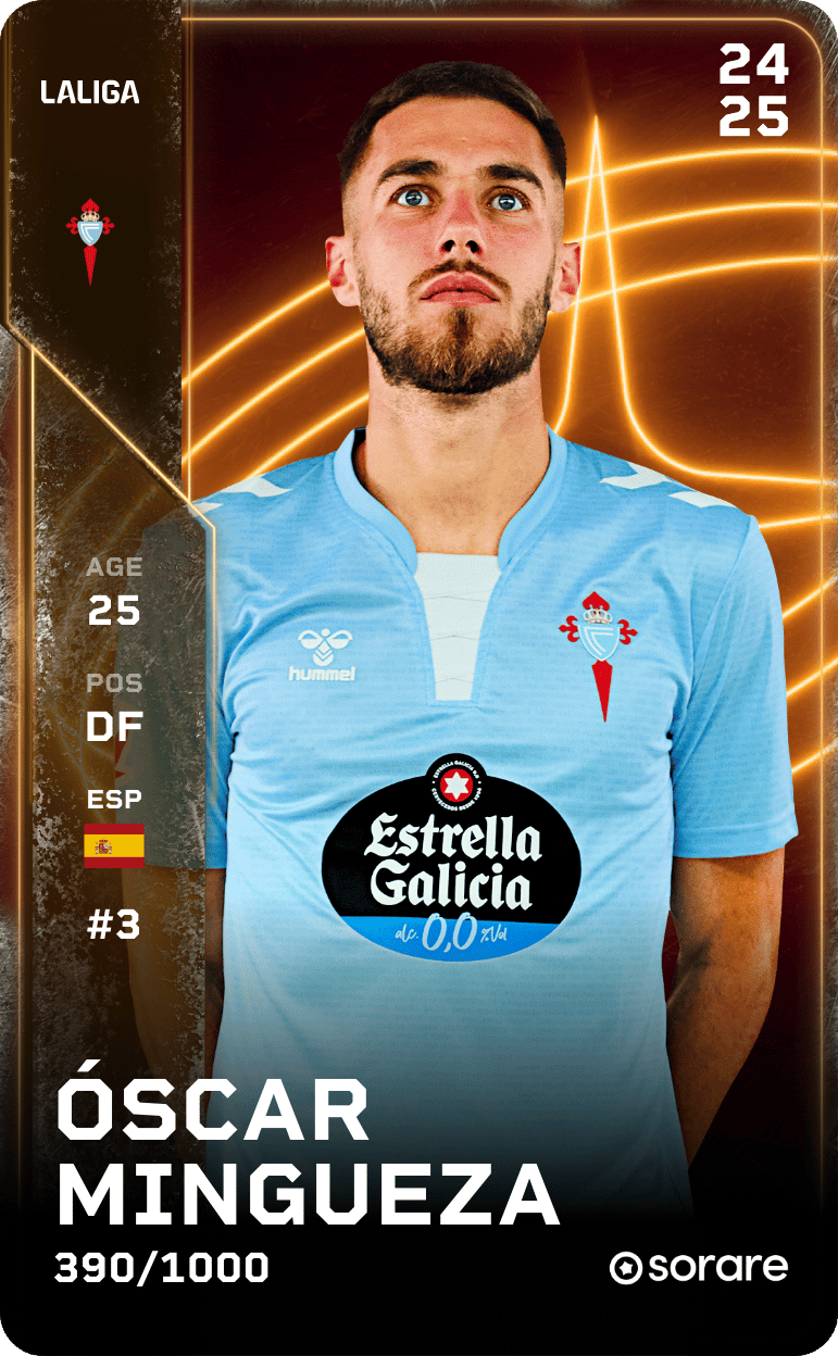 Óscar Mingueza 2024-25 • Limited 390/1000