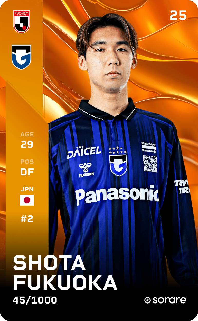 Shota Fukuoka 2025-26 • Limited 45/1000