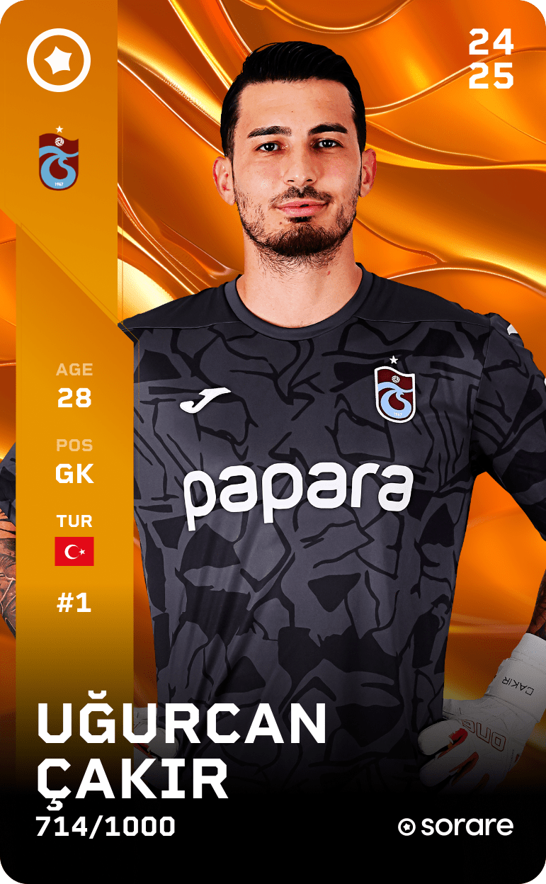 Uğurcan Çakır 2024-25 • Limited 714/1000