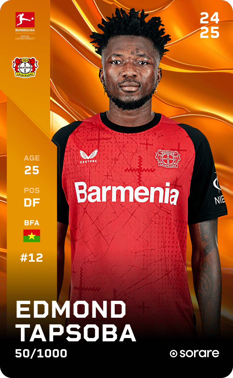 Edmond Tapsoba 2024-25 • Limited 50/1000
