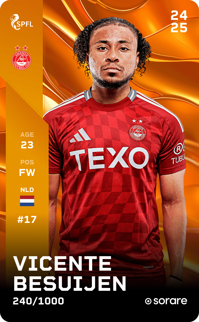 Vicente Besuijen 2024-25 • Limited 240/1000