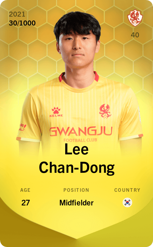 Lee Chan-Dong 2021-22 • Limited 30/1000