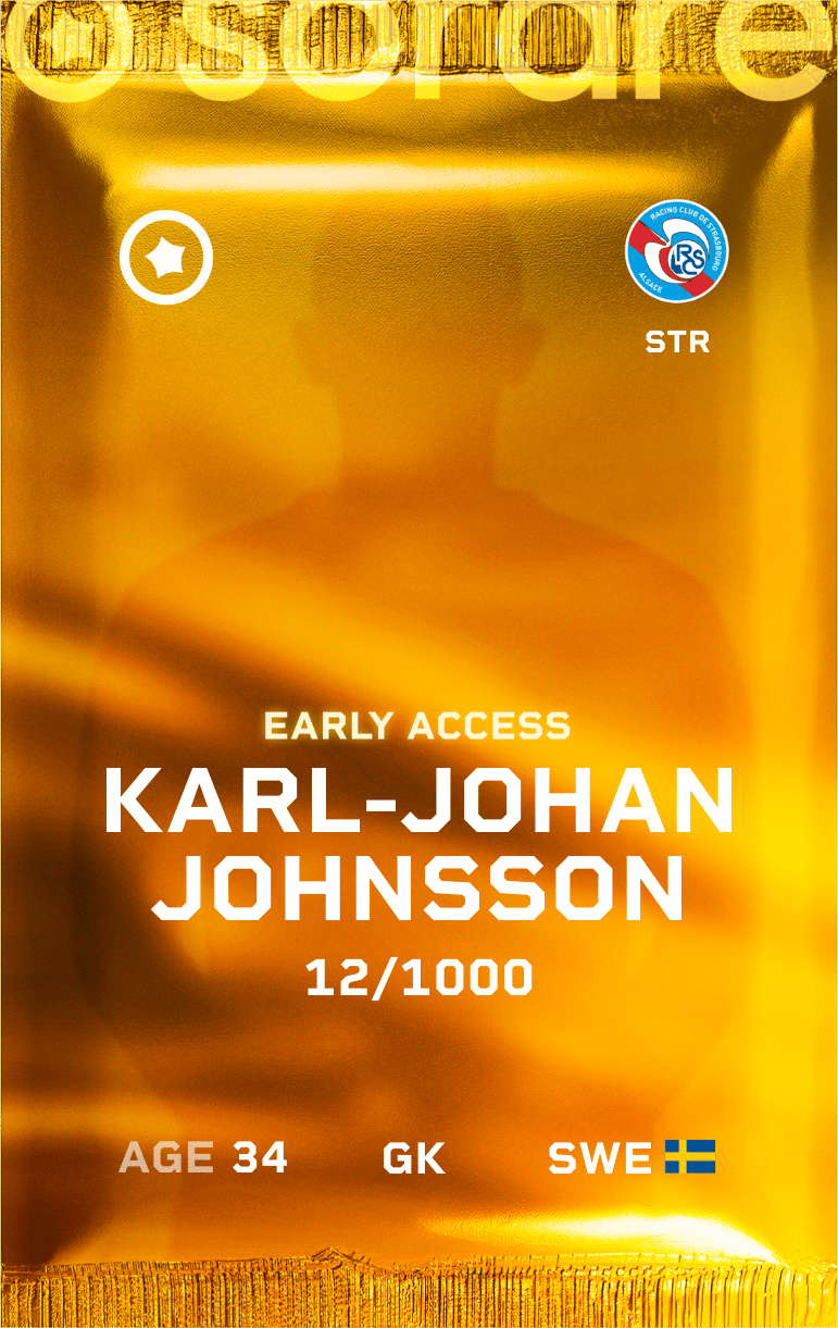 Karl-Johan Johnsson 2024-25 • Limited 12/1000