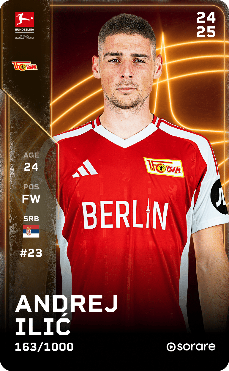 Andrej Ilić 2024-25 • Limited 163/1000