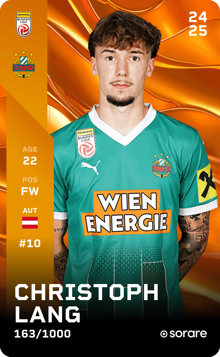 Christoph Lang 2024-25 • Limited 163/1000