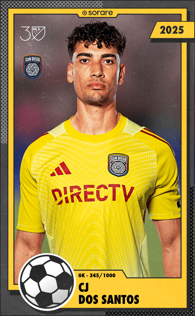 CJ Dos Santos  2025-26 • Limited 345/1000