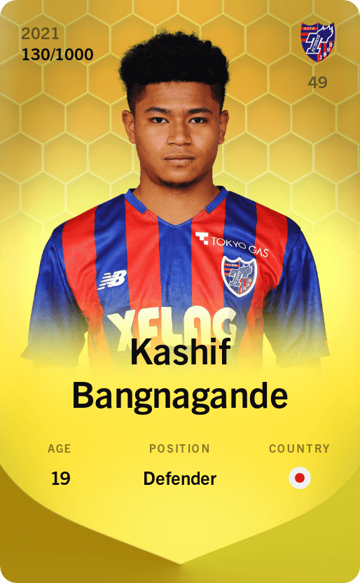 Kashif Bangnagande 2021-22 • Limited 130/1000