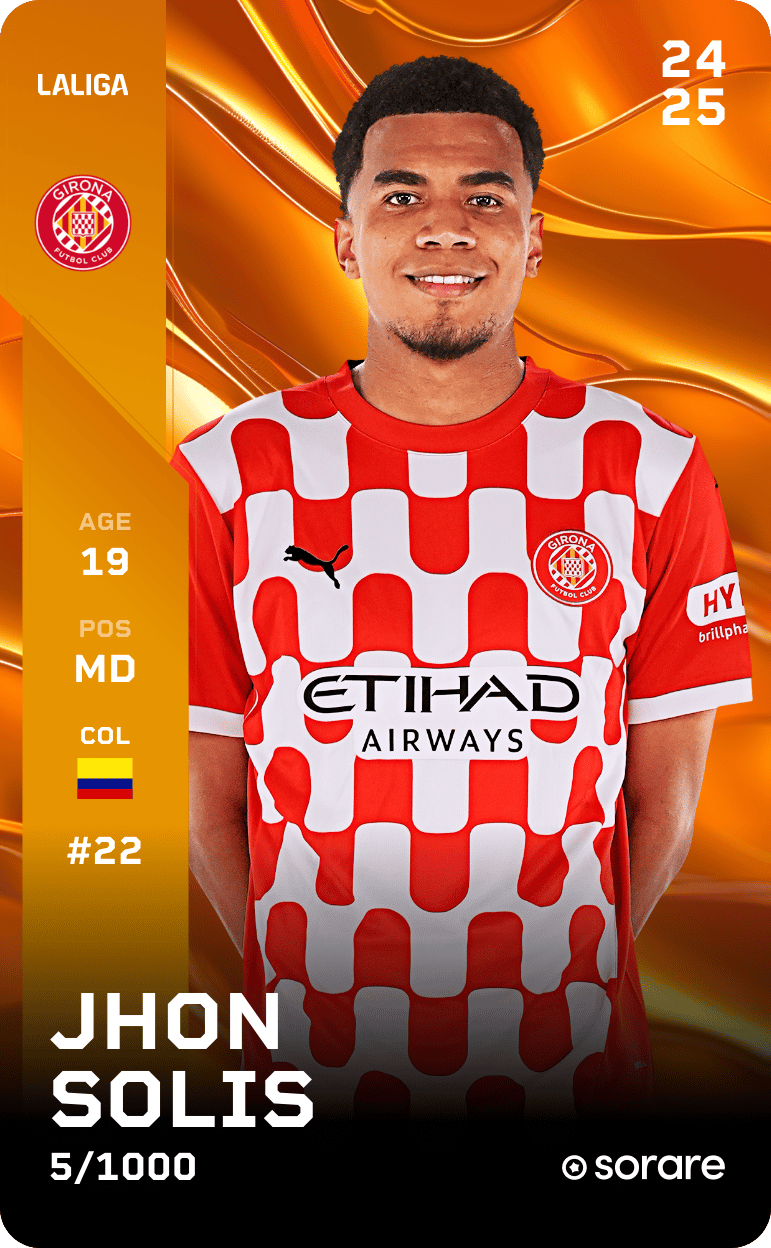Jhon Solis 2024-25 • Limited 5/1000