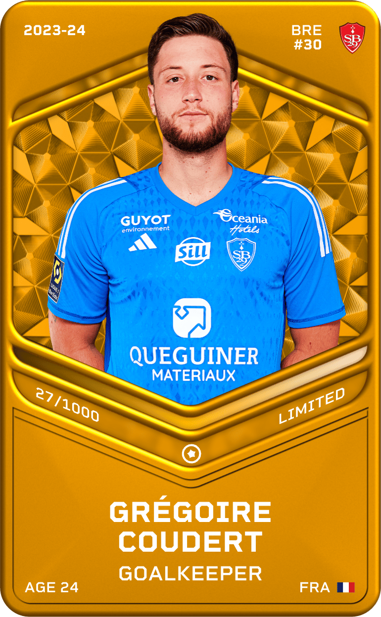 Grégoire Coudert 2023-24 • Limited 27/1000