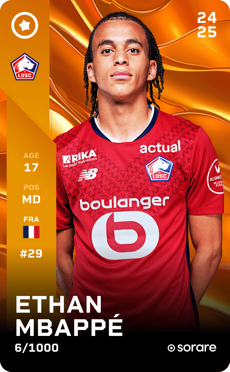 Ethan Mbappé 2024-25 • Limited 6/1000