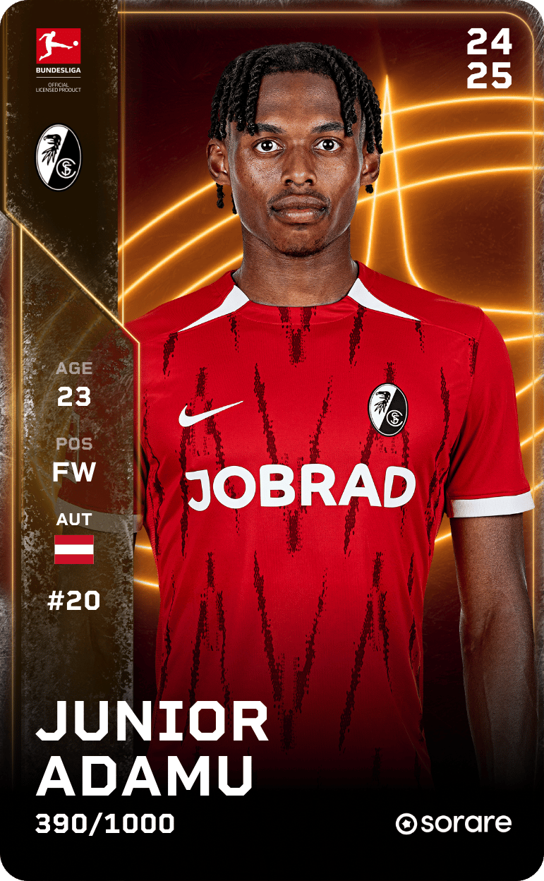 Junior Adamu 2024-25 • Limited 390/1000