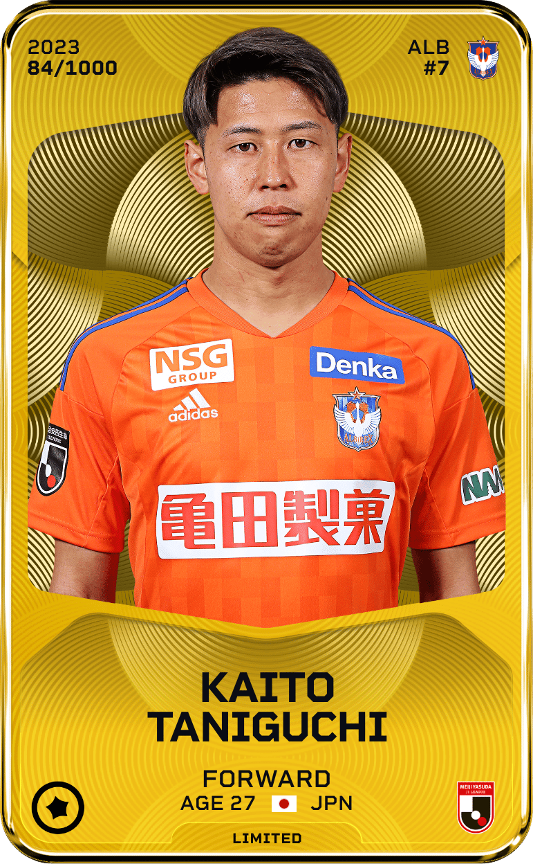 Kaito Taniguchi 2023-24 • Limited 84/1000