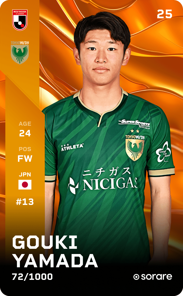 Goki Yamada 2025-26 • Limited 72/1000