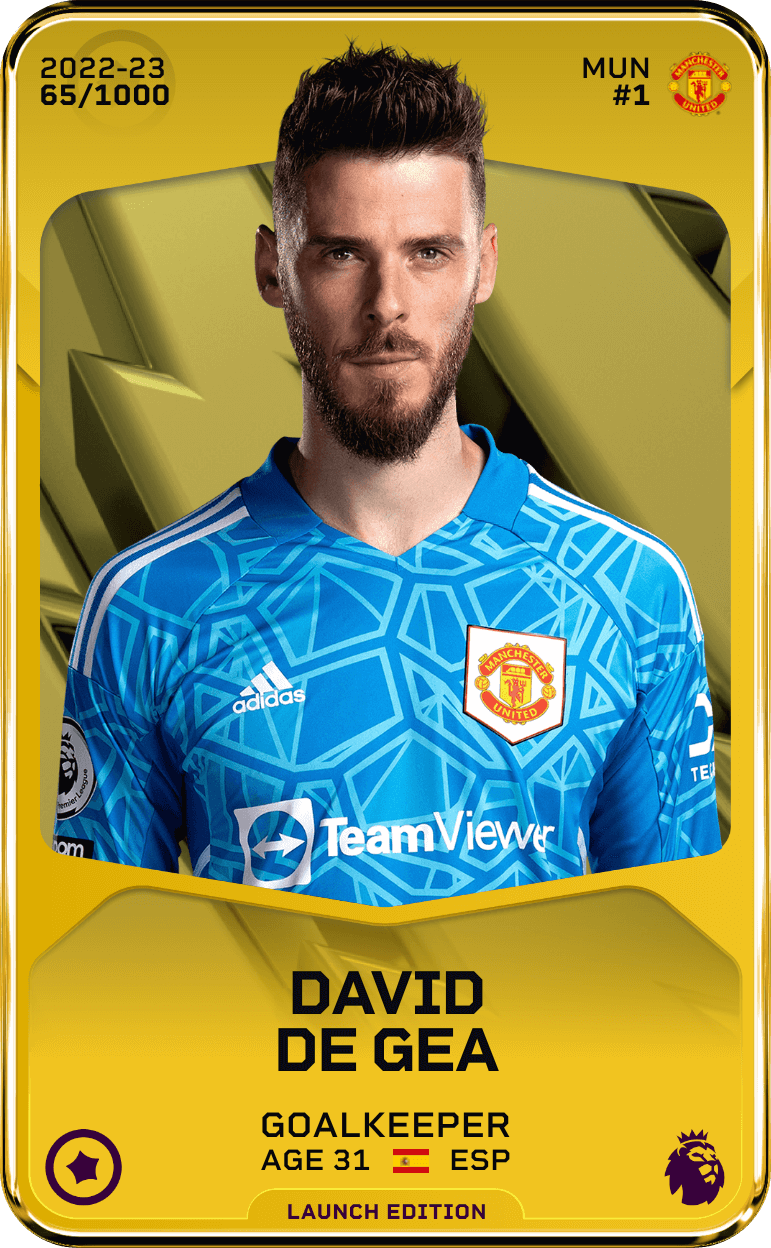 David de Gea 2022-23 • Limited 65/1000