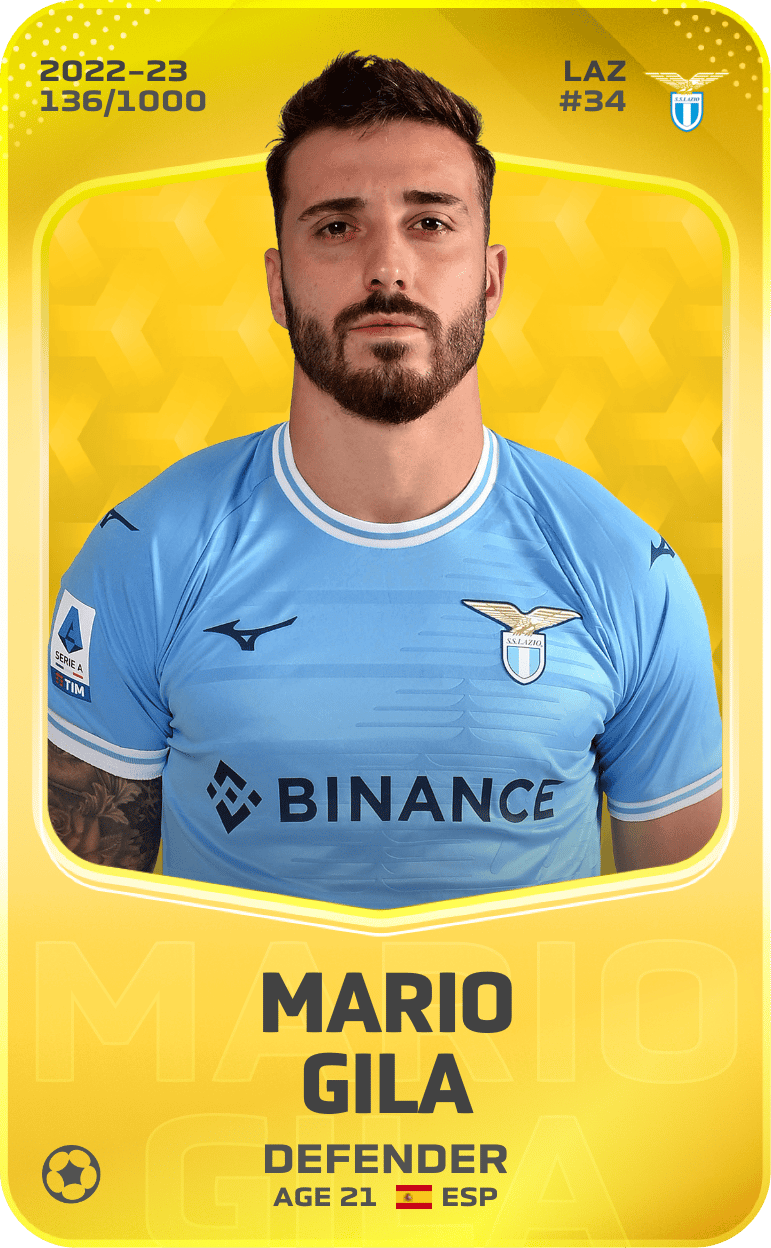Mario Gila 2022-23 • Limited 136/1000